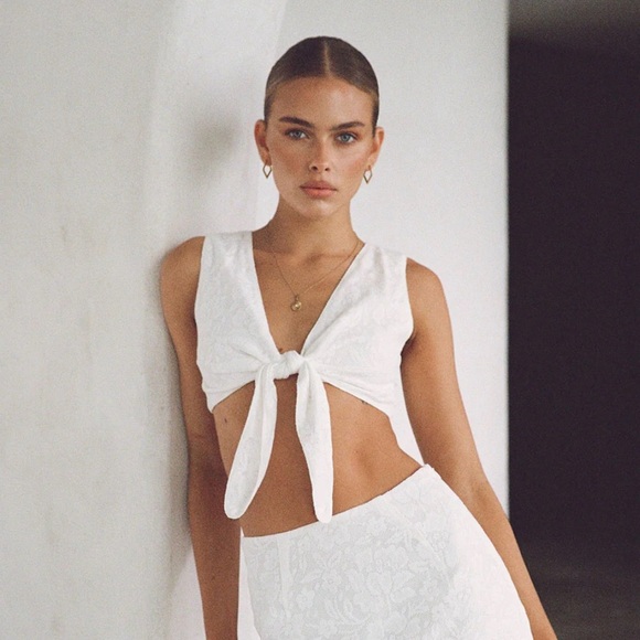 White Co-ord Set - Picture 3 of 4